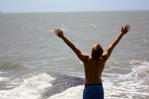 Soaking in the Sun in Cairns 