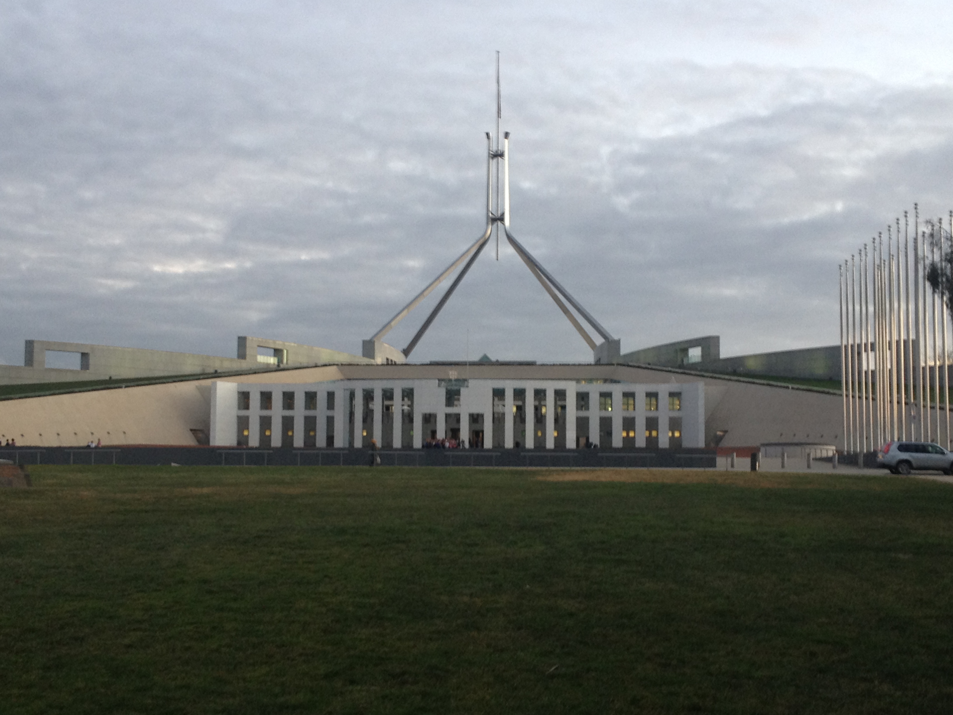 Australian Capitol Parliament House in Canberra, Australian