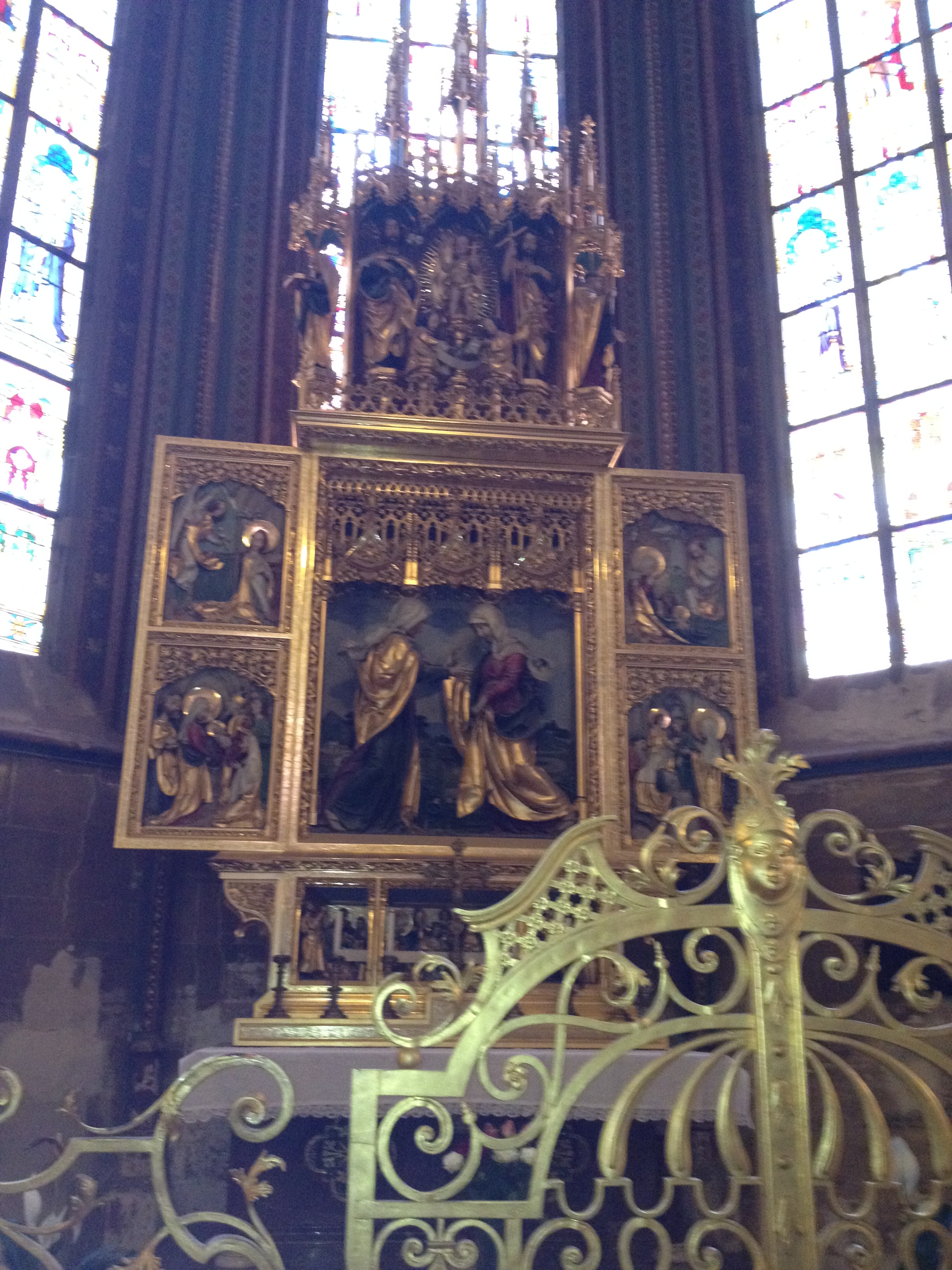 Inside Prague Castle