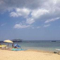 The beach next to Famagusta Ghost City